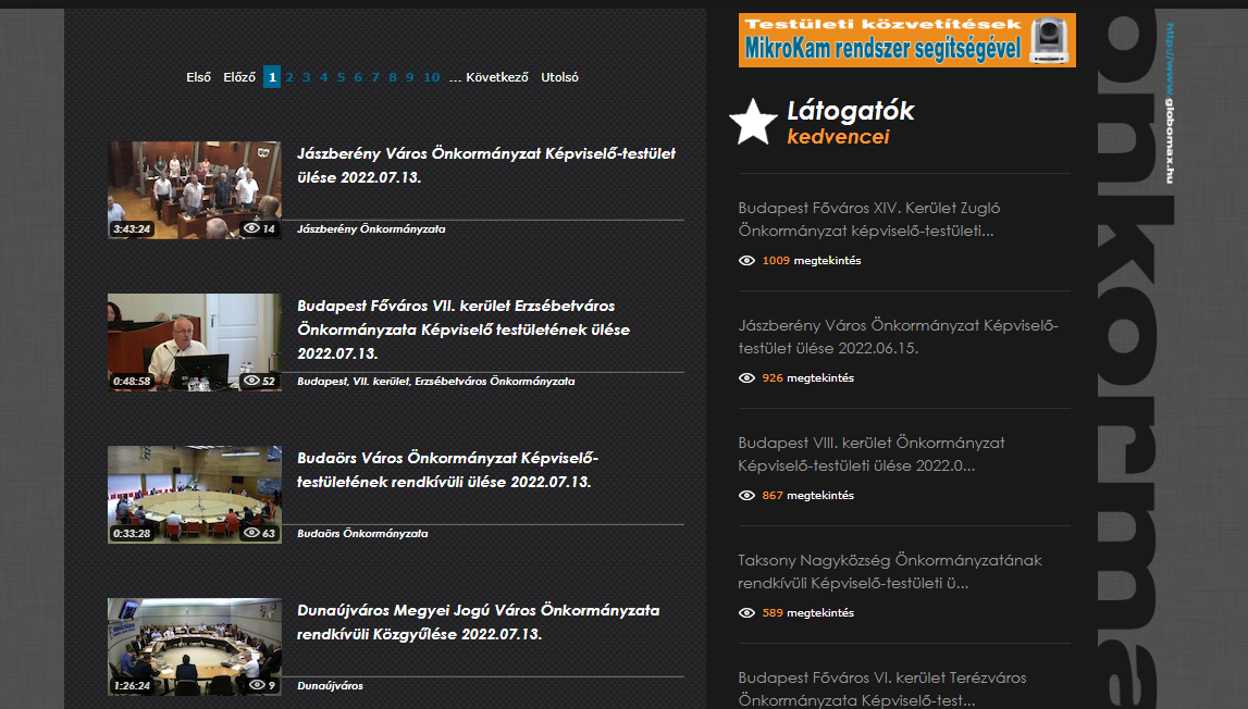 Megújul az Önkormányzati TV felülete